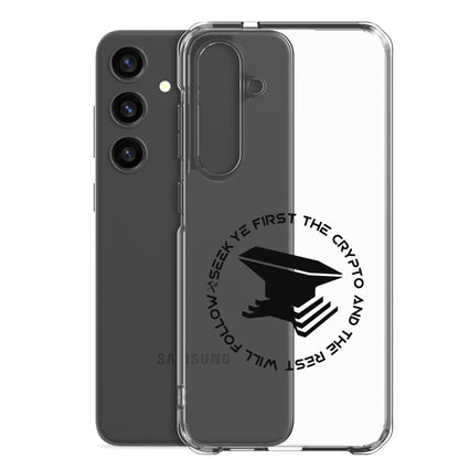 Seek Ye First Clear Case for Samsung®