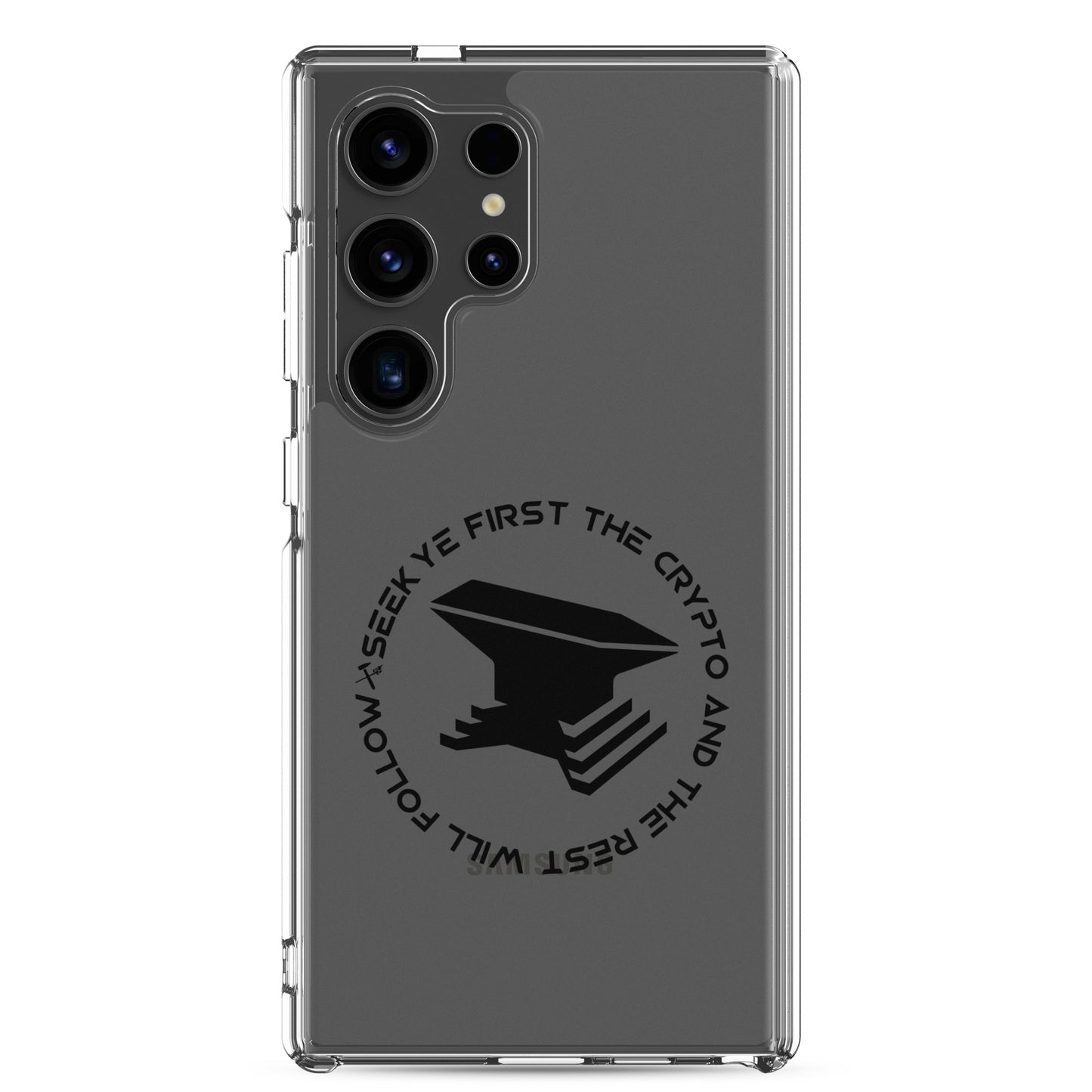 Seek Ye First Clear Case for Samsung®
