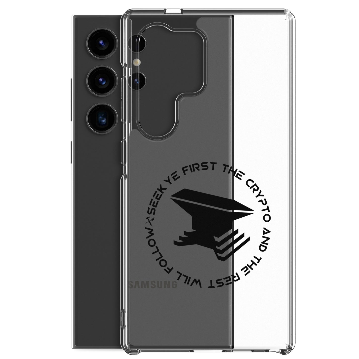 Seek Ye First Clear Case for Samsung®