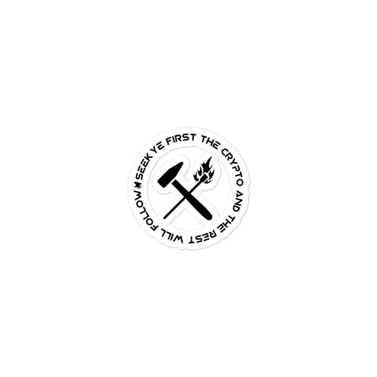 Hammer Torch Sticker
