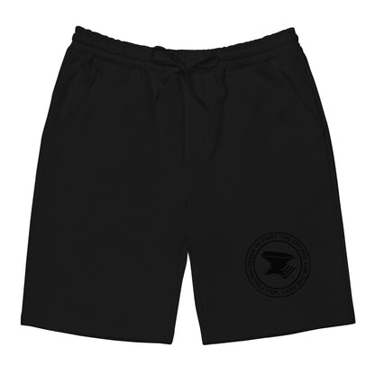Crypto Shield Men's fleece shorts - BL