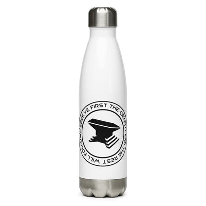 The Crypto Stainless steel water bottle