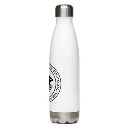 The Crypto Stainless steel water bottle
