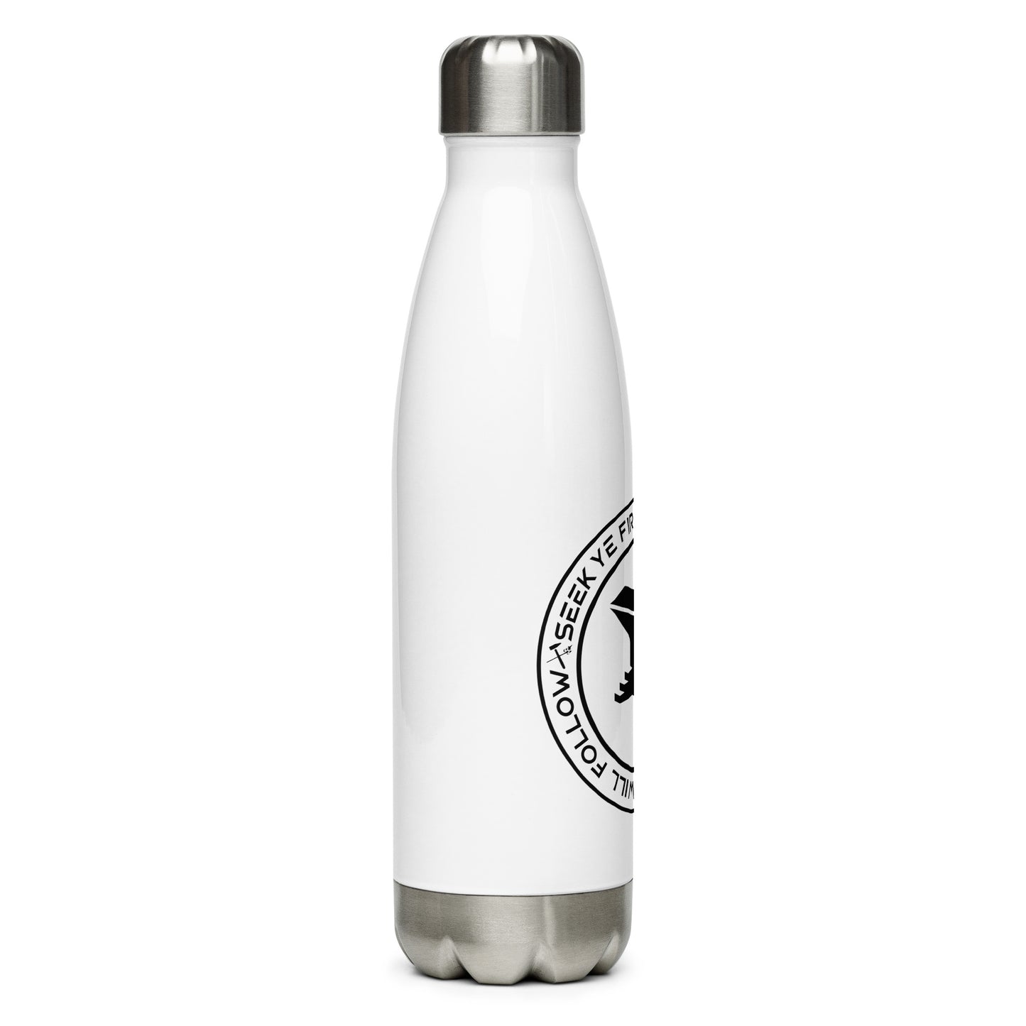 The Crypto Stainless steel water bottle